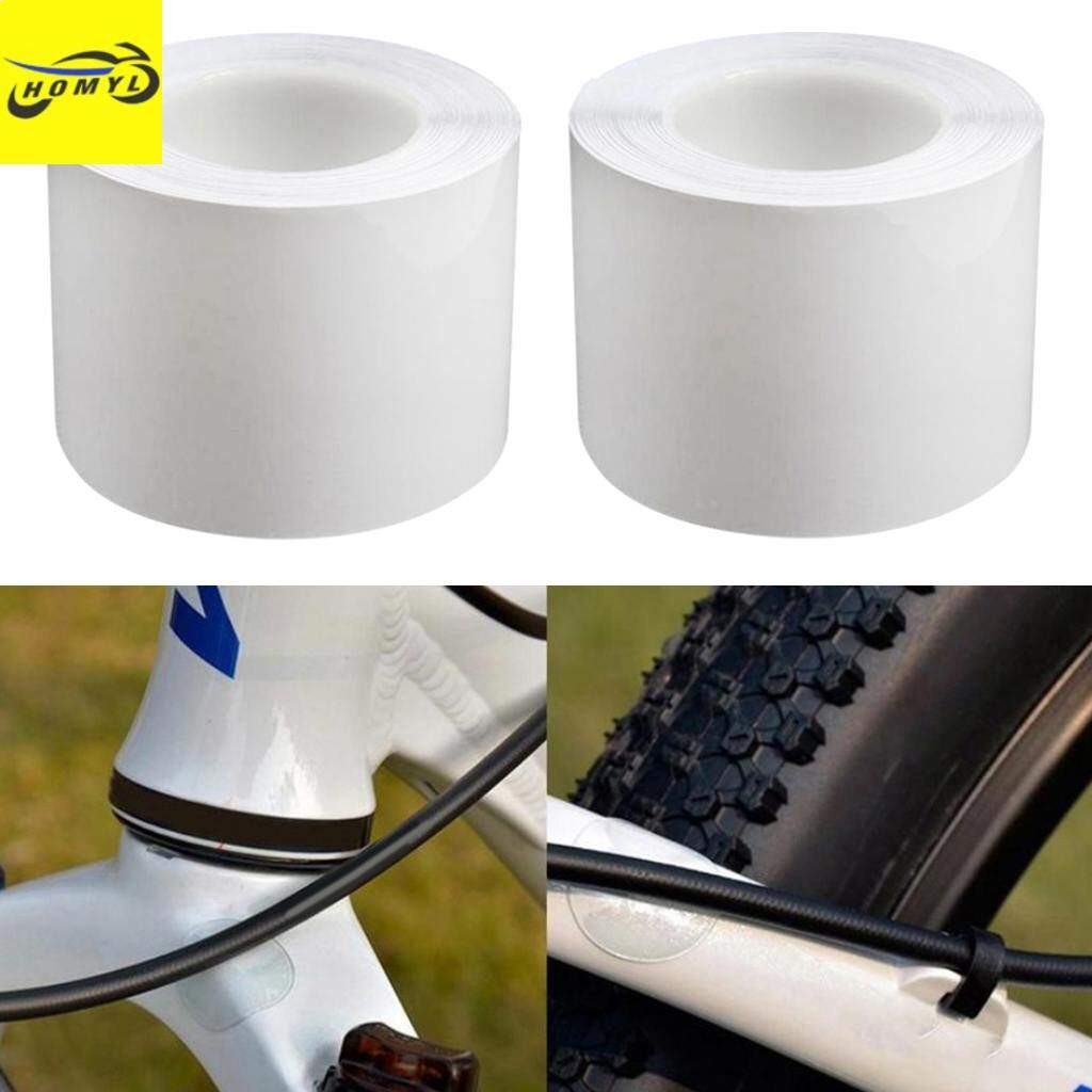 1/2 Roll Transparent Bike Bicycle Frame Protection Stickers Tape 1M ...