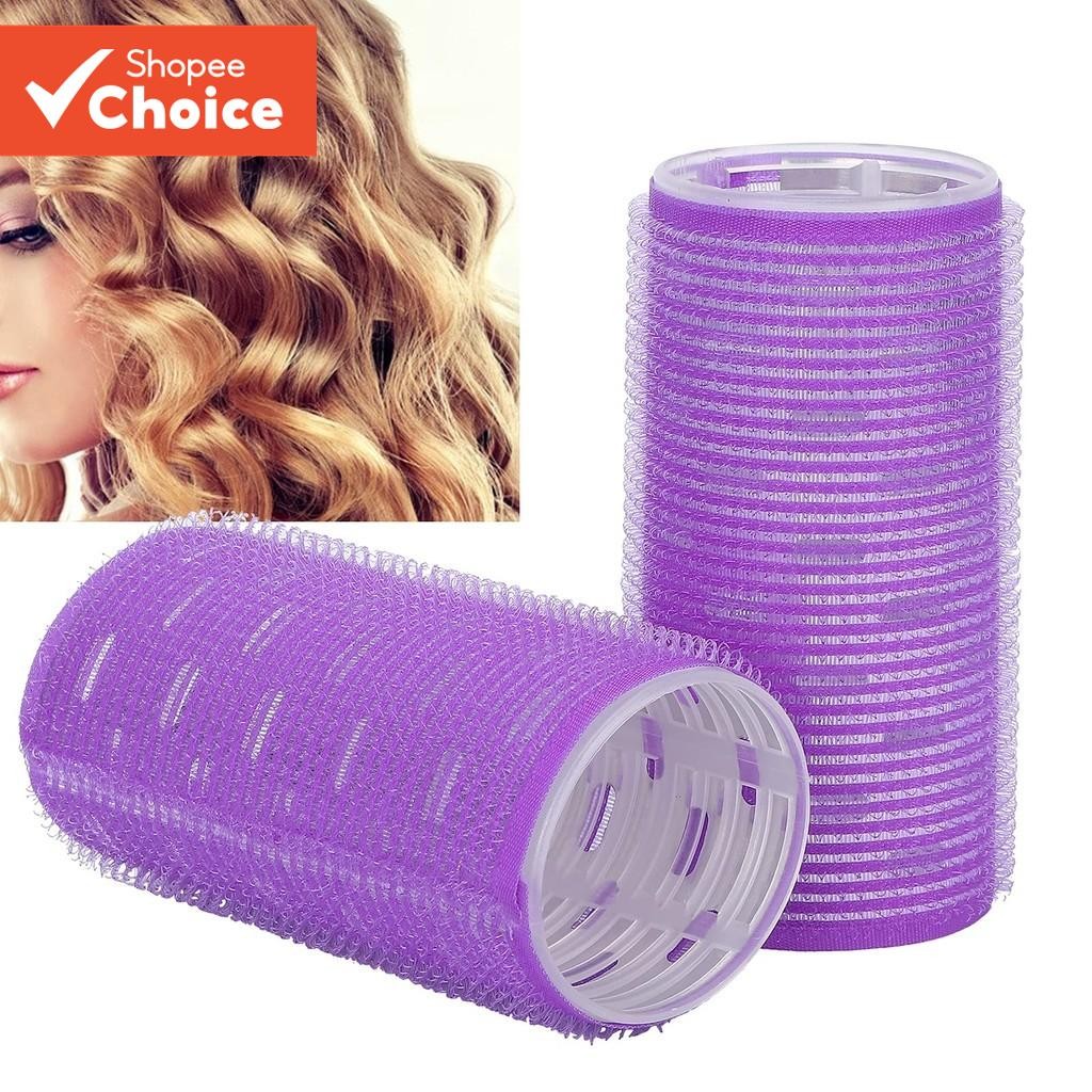 2pcs Air Bangs Curling Roller Fluffy Does Not Hurt Hair Lazy Fixed ...