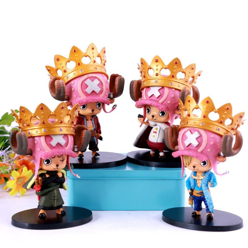 cos Chopper Figure Shanzhi Luffy Sauron Crown Chopper Model Ornament ...