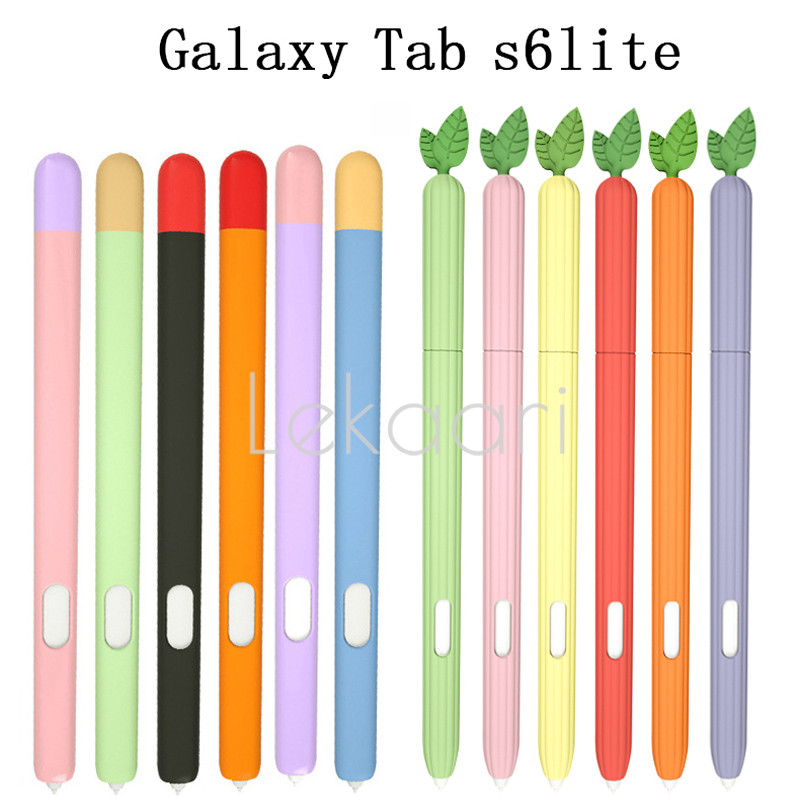 Colored Soft Silicone Case for Samsung Galaxy Tablet S Pen Tab S6 Lite ...