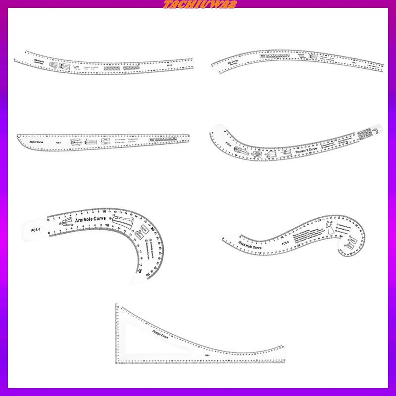 [Tachiuwa2] French Curve Ruler Pattern Making Tailors Ruler Clothes ...