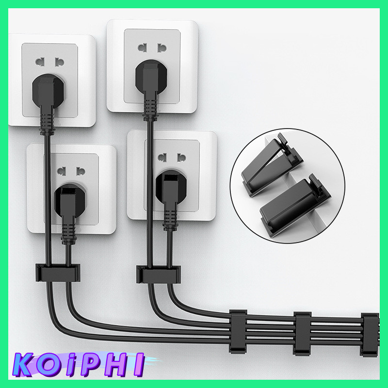 10Pcs Office Wire Organizers Fasteners Cable Management Clip ...