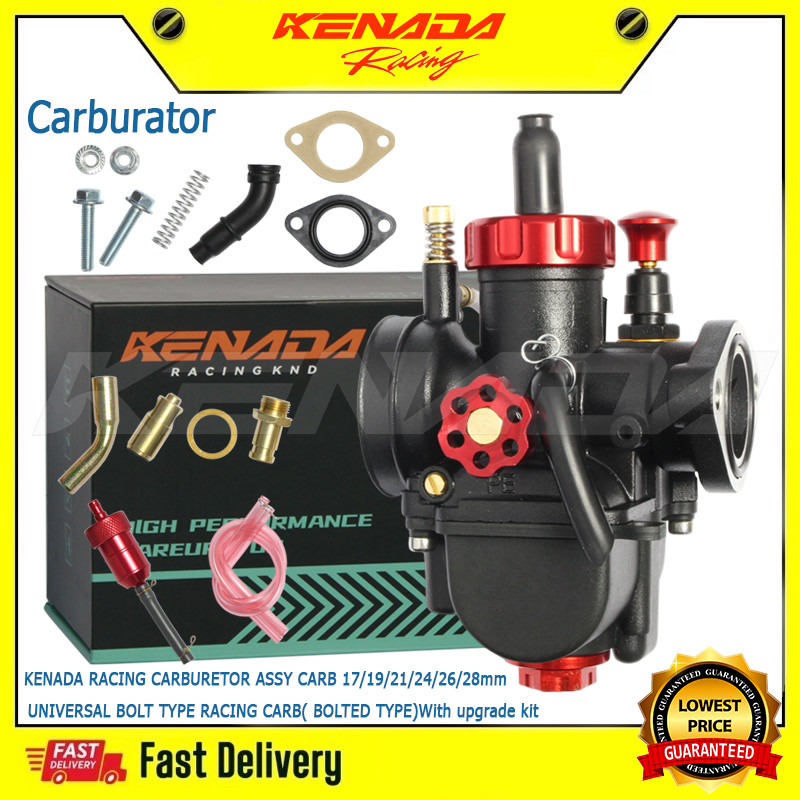 KENADA RACING CARBURETOR ASSY CARB 17/19/21/24/26/28mm UNIVERSAL BOLT ...