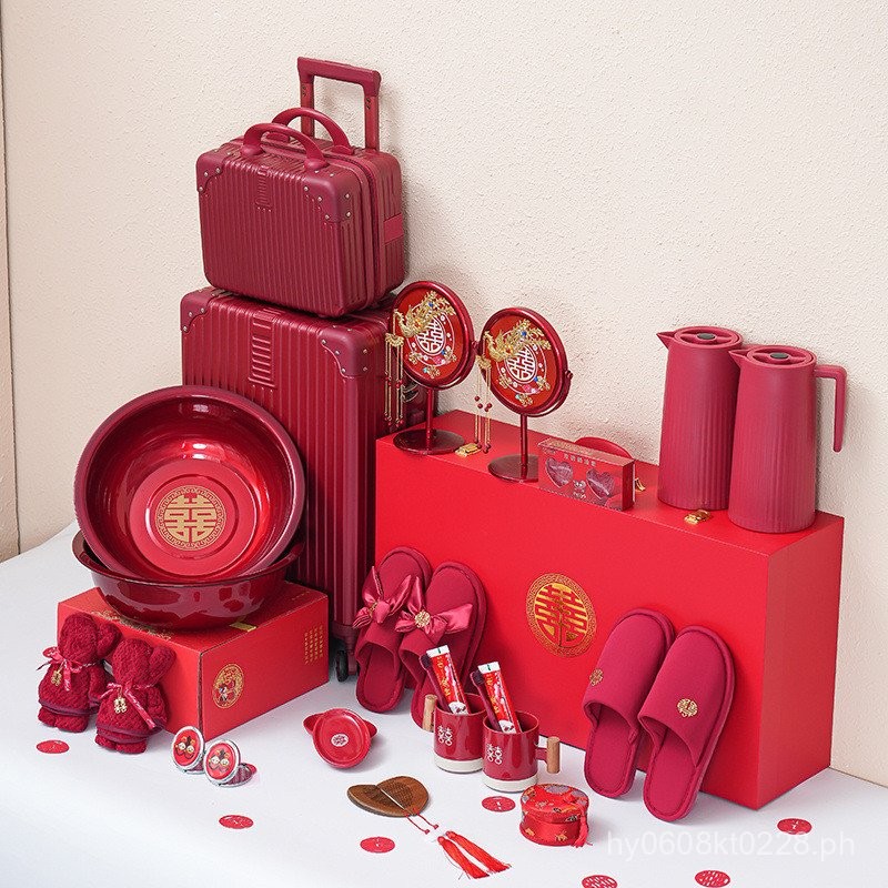Wedding Set Items Complete Collection Treasure Bowl Full Set Bride's ...