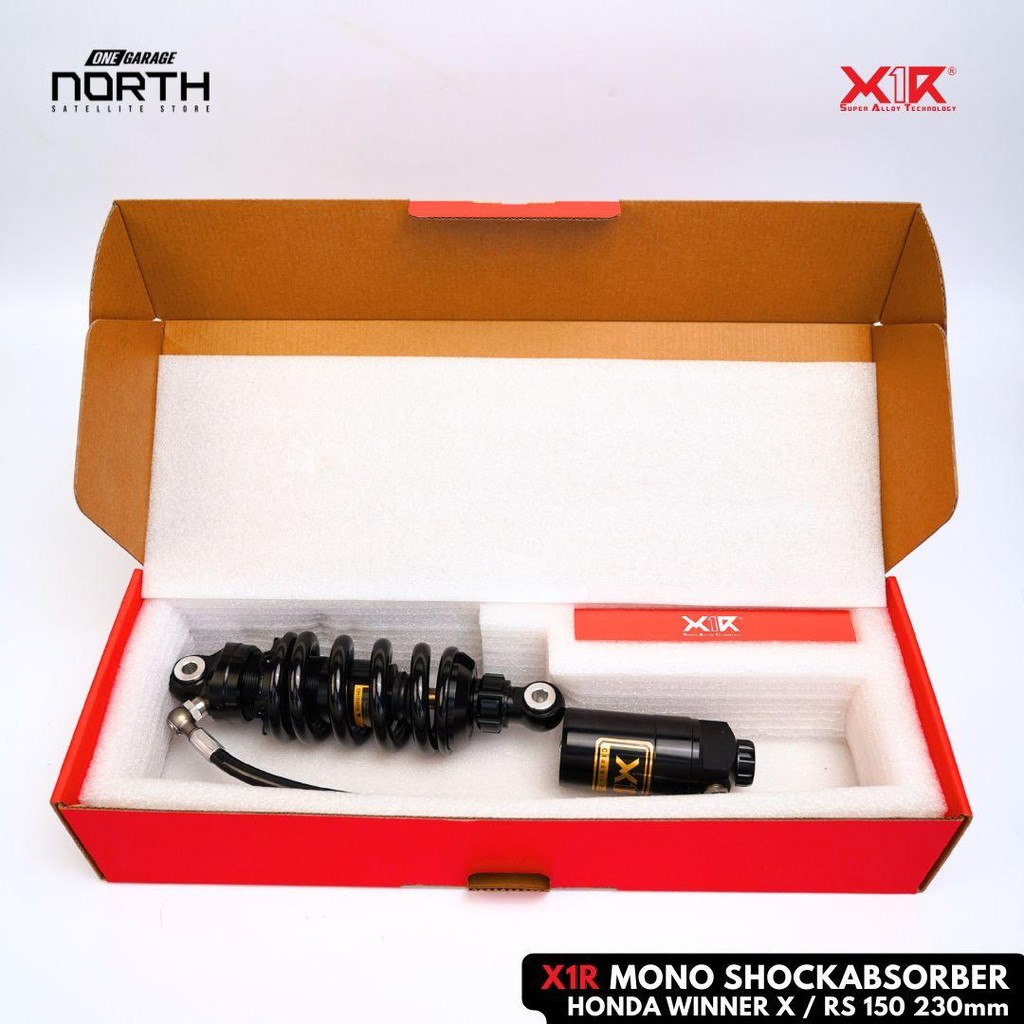 X1R Monoshock XPRO for Honda WinnerX/RS150 230MM | Shopee Philippines