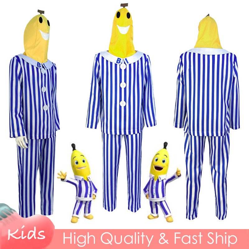 Bananas in Pyjamas Cosplay Costume Long Sleeve Shirt Pants Set For — free download