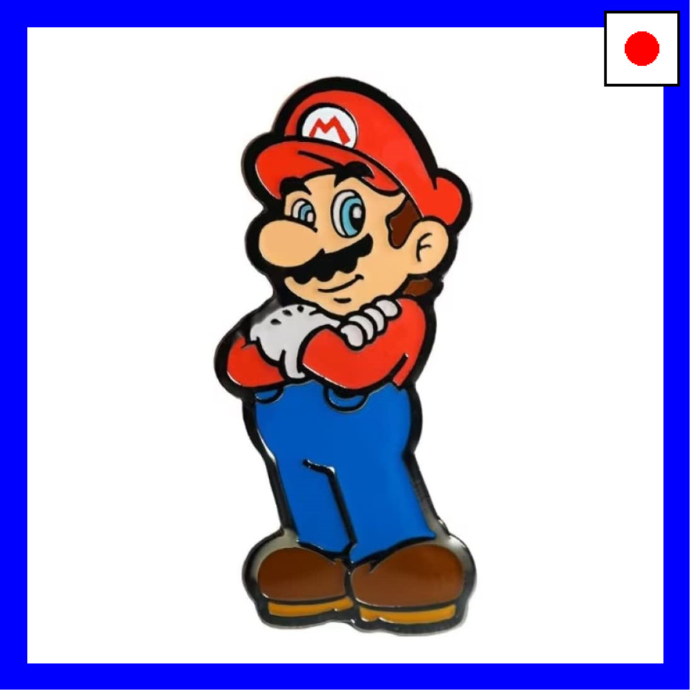 Épingle de champignon rouge de Super Mario Bros