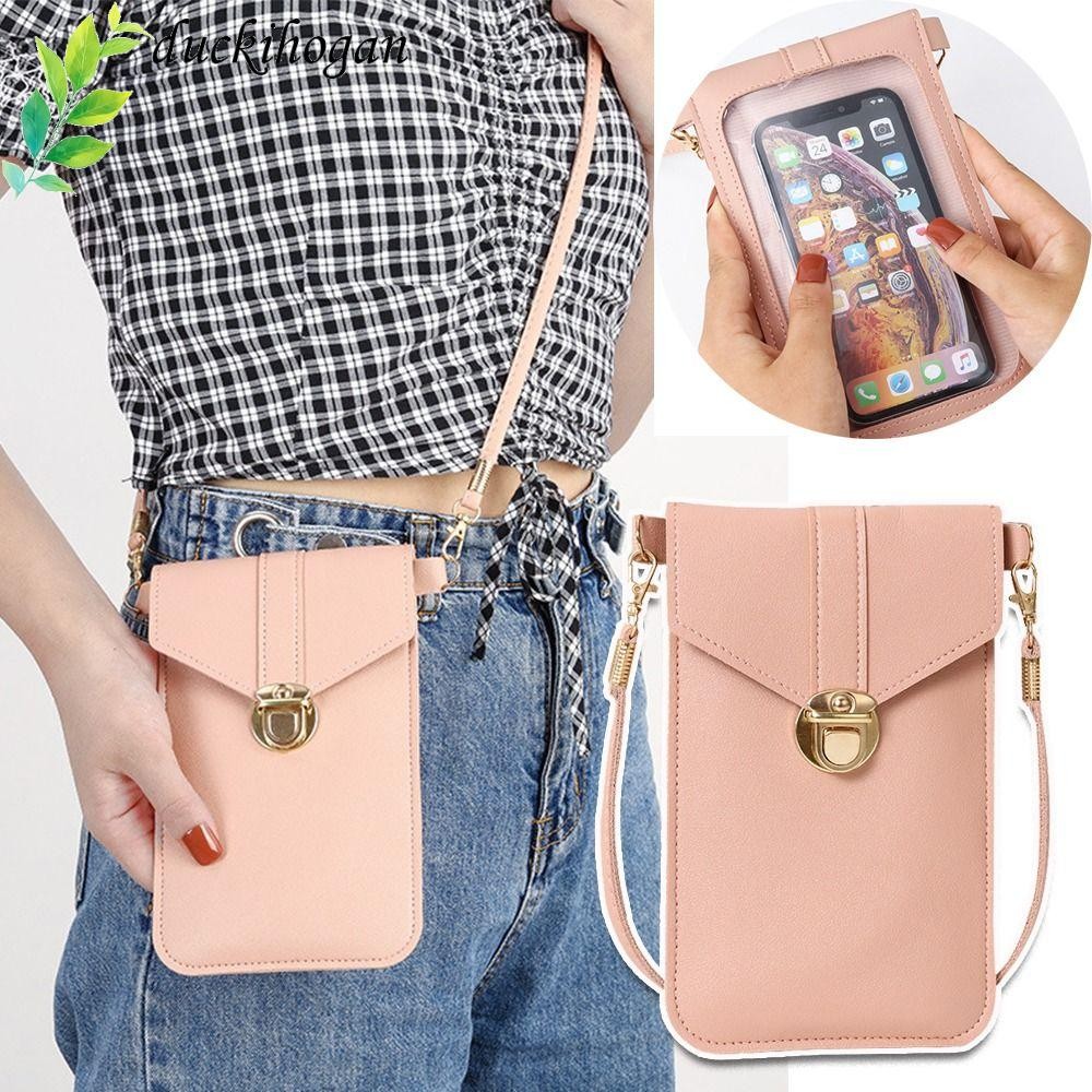 DUCKIHOGAN Shoulder Handbag, Strap with Hook Closure Portable Touch ...