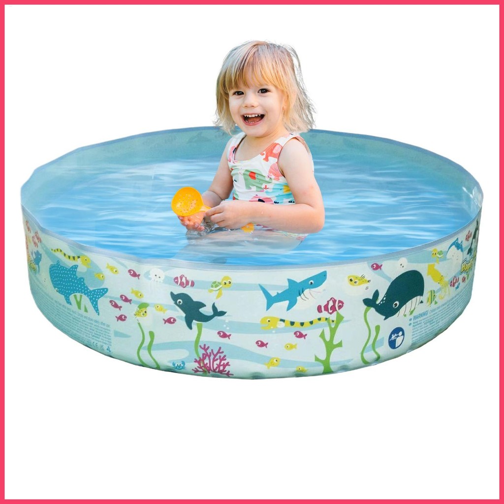 Kid Pools Kiddie Pools Animal Design Toys Activities Hard-Sided Play ...