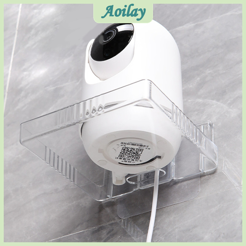 Wall Mounted Dome CCTV Security Camera Stand Holder Free-Punch Acrylic ...