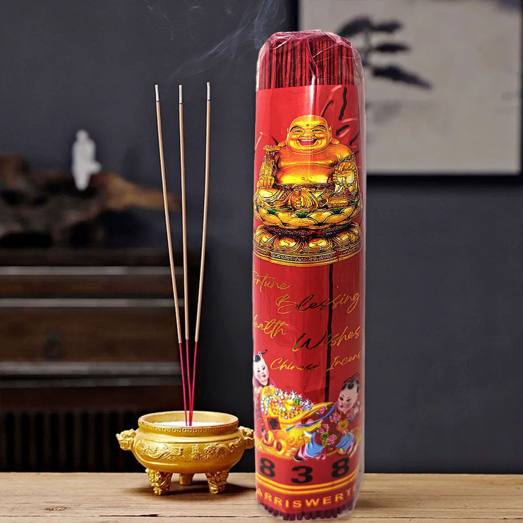200Pcs 1Pack Blessed Chinese Incense Sticks for Blessings Wishes and ...