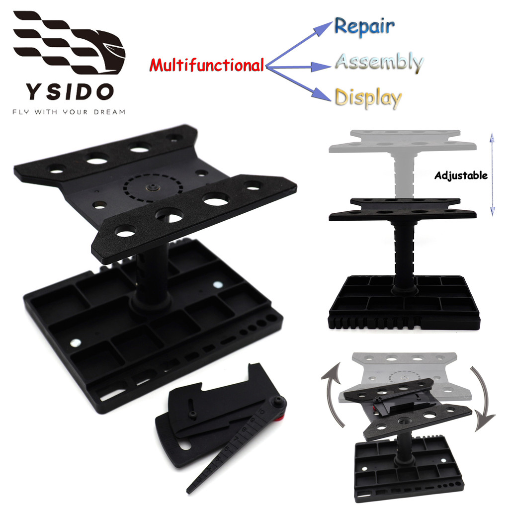 Adjustable RC Car Repair Station Display Stand Assembly Platform for 1/ ...