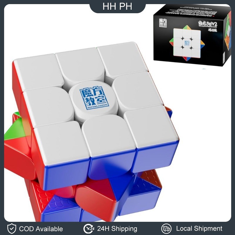 Moyu Meilong Magnetic 3M V2 2024 3x3 Speed Cube Professional 3x3x3 ...