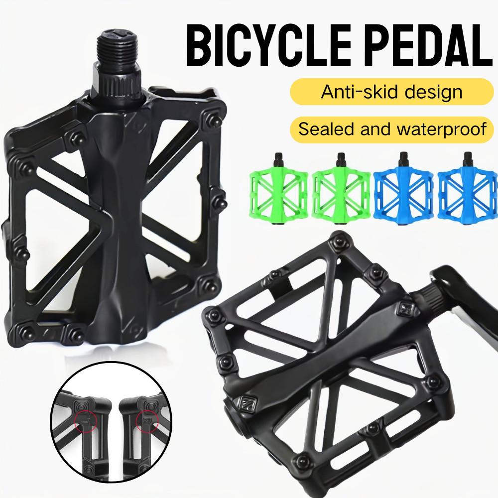 Pedales Para Bicicleta MTB/BMX - Antideslizantes, Con Eje De Acero Cromo-Molibdeno Y Rodamientos De Alta Velocidad