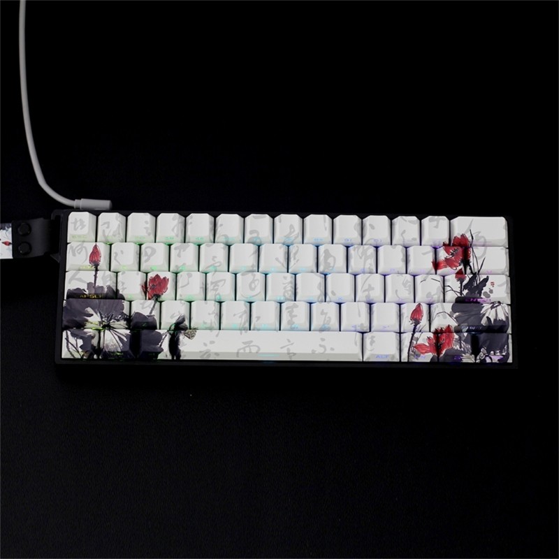 QUIM PBT Keycaps for Mechanical Keyboards 65 Percent Layout Japanese ...