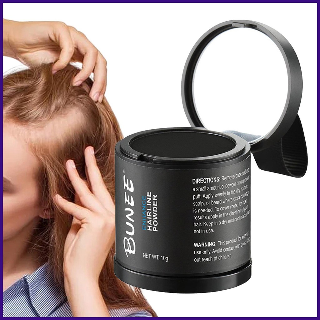 Hair Color Powder Root Cover up Powder 10g Hair Fill Concealer Forehead ...