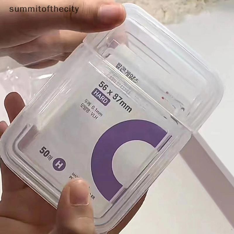 summitofthecity Collection Container Case Plastic Transparent Storage ...