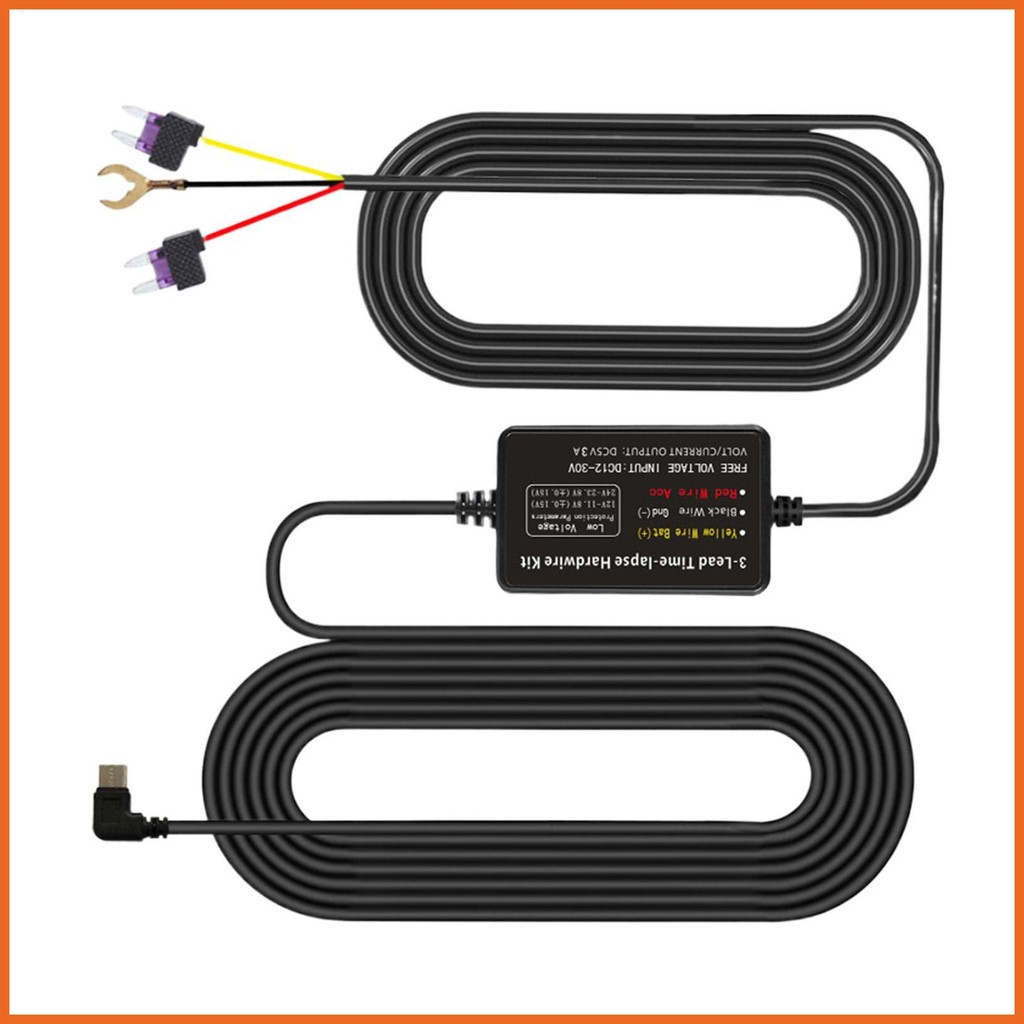 Car Camera Hardwire Kit Hard Wire Kit For Dash Cam GPS Navigator ...