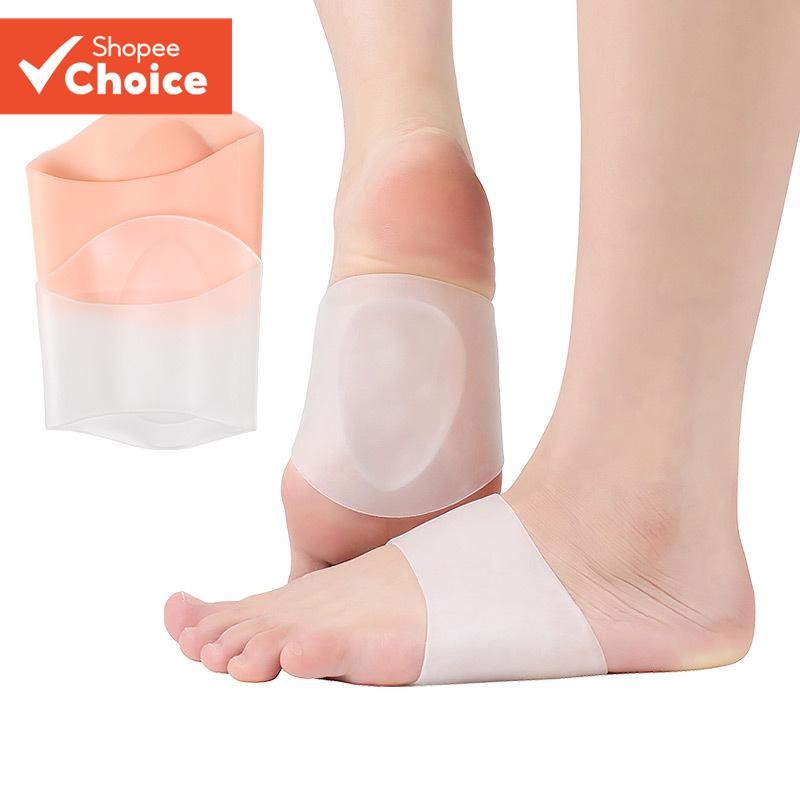 Thick Arch Support Insoles: Shock-Absorbing Silicone Half-Soles for ...