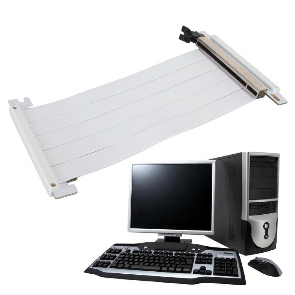 newlanrode-ph PCIE 4.0 X16 Riser Cable Graphics Card 180 Degree GPU ...