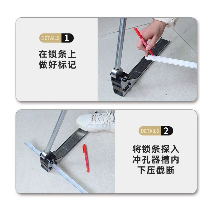 Punching Lock Strip Mold Aluminum Alloy Modified Lock Strip Inverted ...