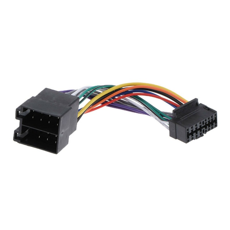 16 Pin Car Stereo Radio Harness ISO for Sony Radio to ISO Radio Play
