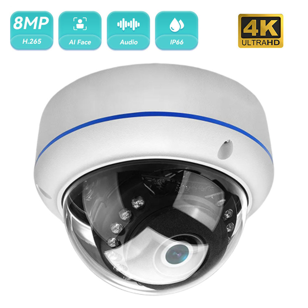 Hamrol 8MP 4K IP Camera Poe 5MP 4MP Face Detection CCTV Security ...
