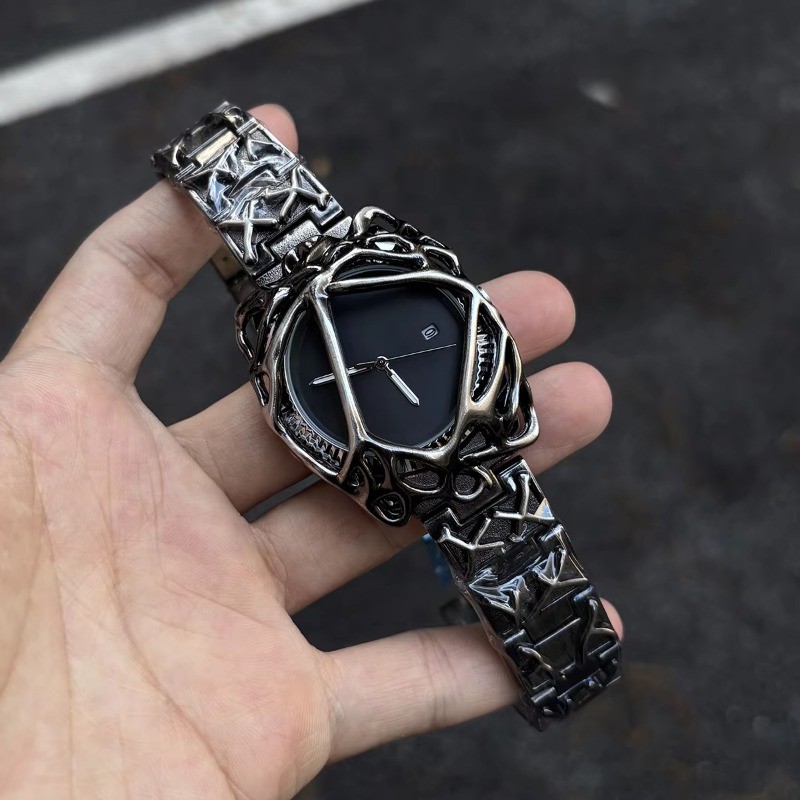 Stylish Opposite Sex Vine Watch Alabaster Style Retro Y2K European