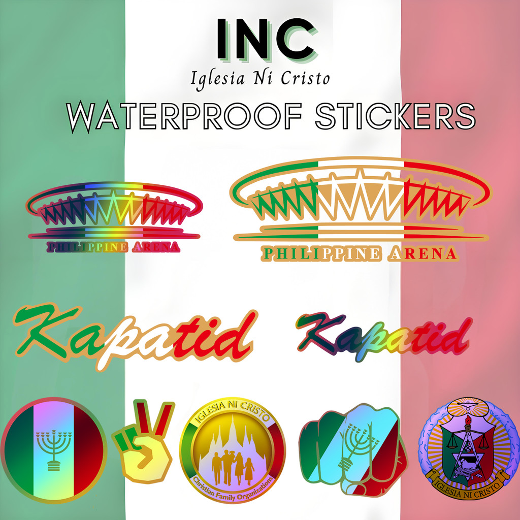 INC Laser Rainbow Motorcycle Accessories Stickers Set - Iglesia -i- Ni ...