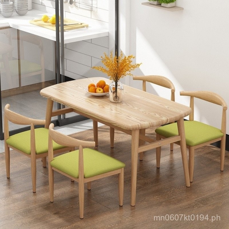 Table and Chair Set Dining Table Rectangular Casual Dining Table and ...