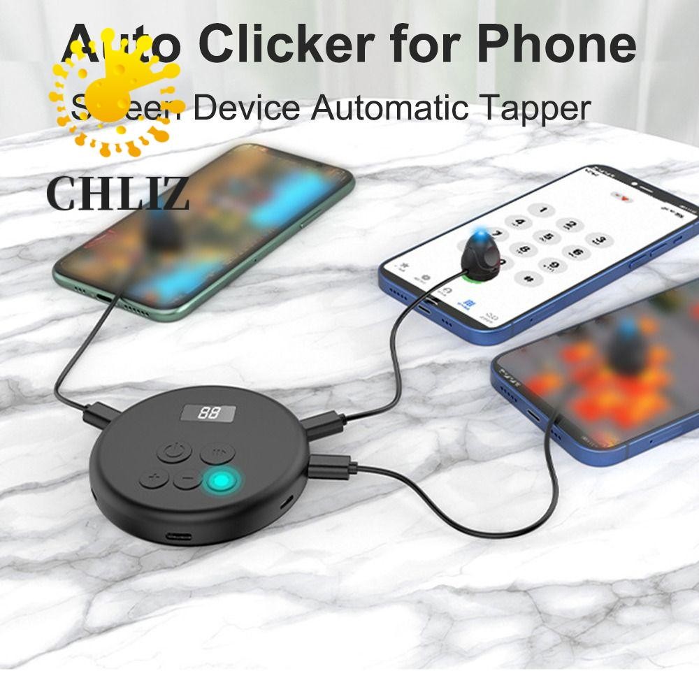 CHLIZ Auto Clicker for Phone, Adjustable Speed Continuous Clicking ...