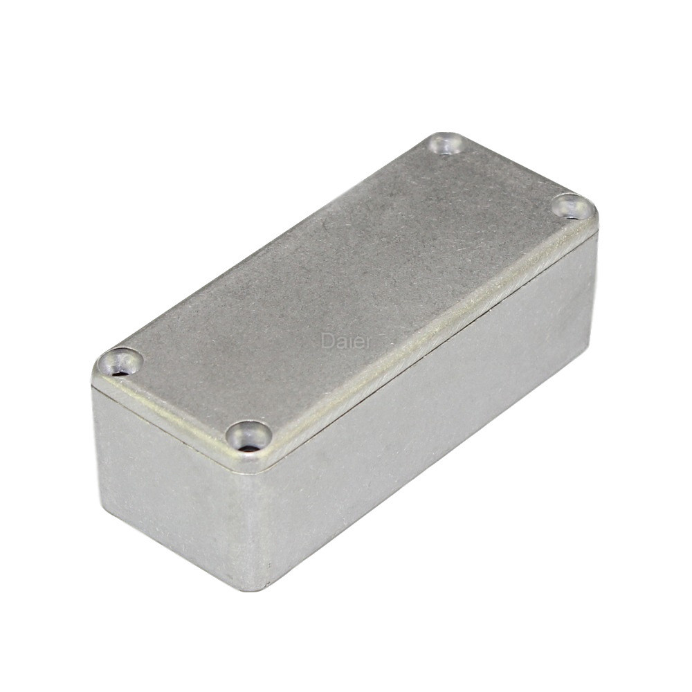 thumbnail image 2 of 2X (1 Pcs Aluminum Stomp Box Effects 1590A Pedal Enclosure 2 of 10