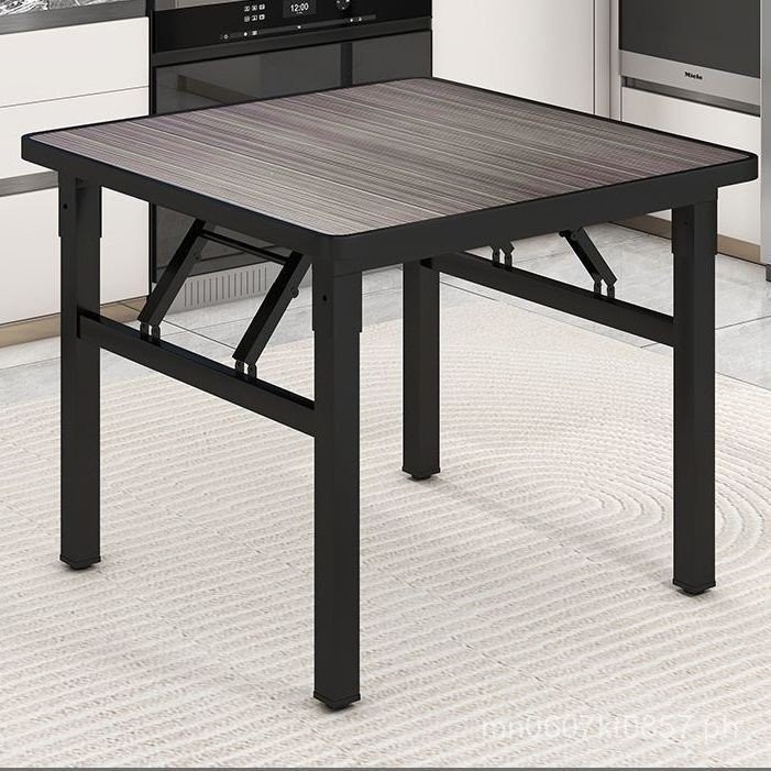 Foldable Square Dining Table for Rental House, Restaurant, Street Stall ...
