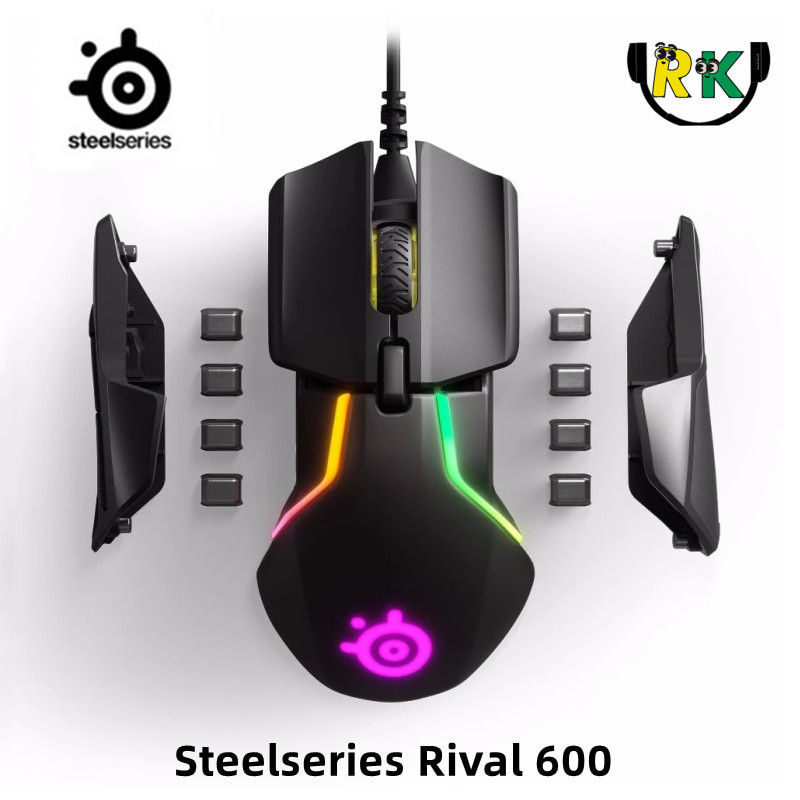 SteelSeries Rival 100/310/500/600/710 Gaming Mouse with Prism RGB Light ...