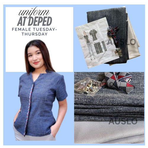 Af7 Deped School Uniform Female Teacher Attire form Monday to Thursday ...