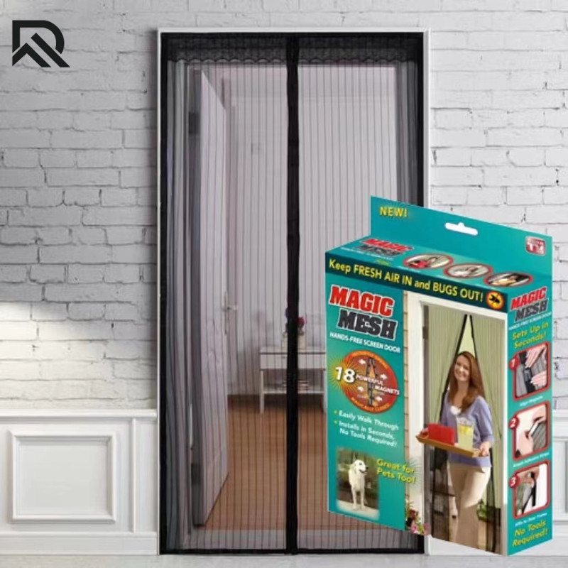 Anti Mosquito Insect Fly Bug Curtains Magnetic Net Mesh Automatic ...