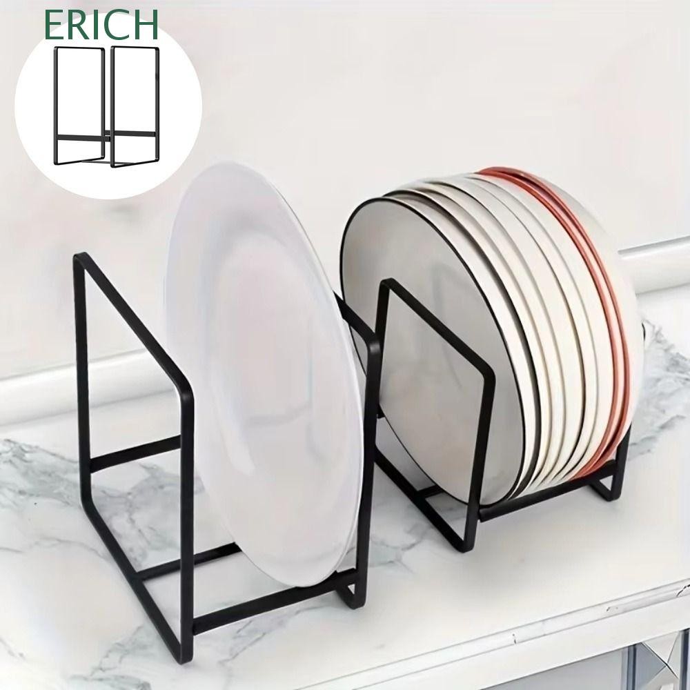 ERICH Kitchen Dish Rack, Large/Small Kitchen Storage Plate Cutlery ...