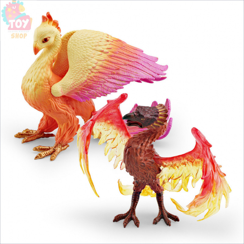 Children's Cognitive Toys Simulation Myth Animal Fire Phoenix Model ...
