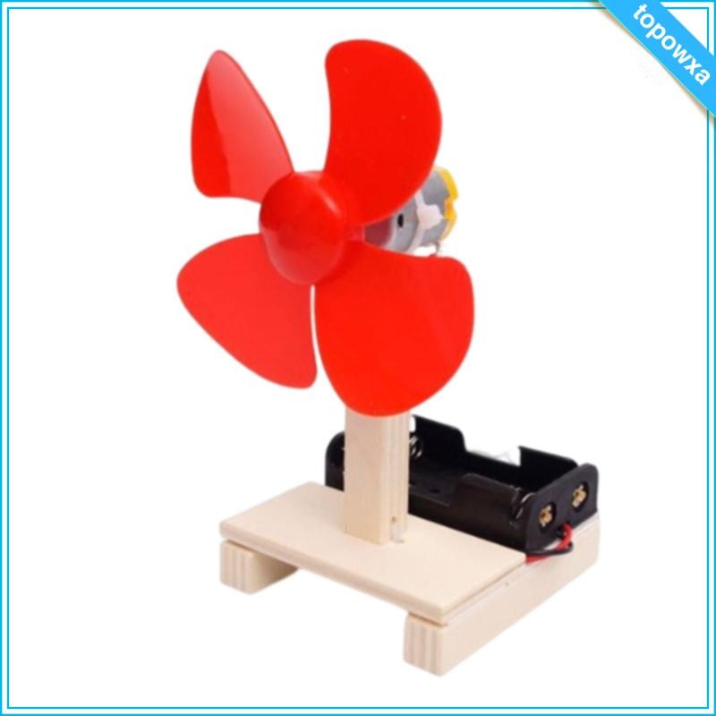 [Topow] DIY Electric Fan Model Science Toys Physics Experiment Student ...