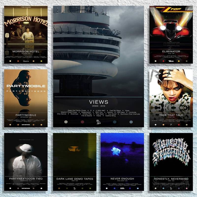 Vintage Retro Pictures, Abstract Pop Rapper Music Album Posters ...