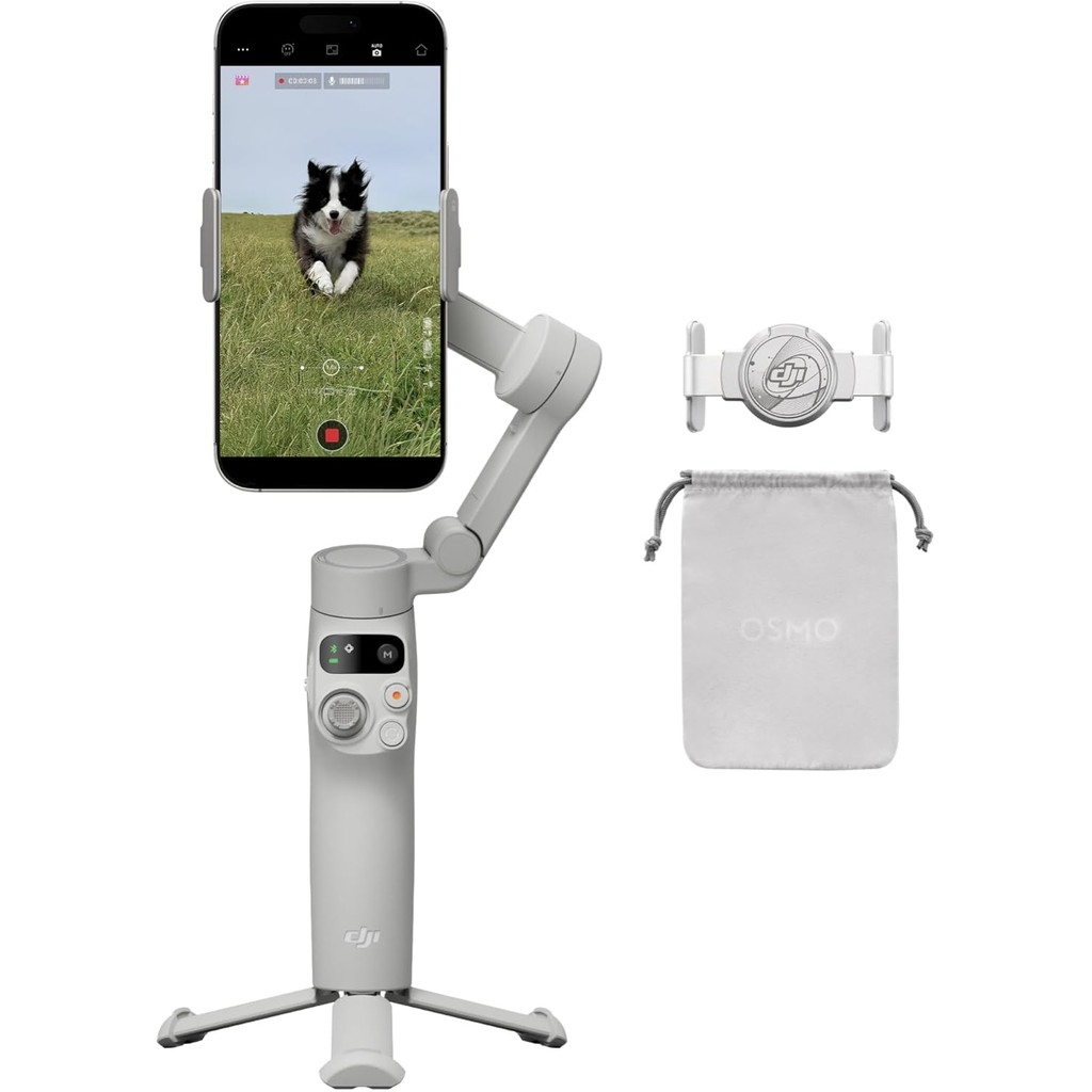 NEW DJI Osmo Mobile Gimbal Stabilizer for iPhone, Android, Built