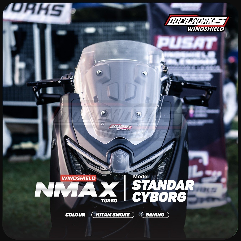 Best Selling - [ rey ] Docallworks - Standard Windshield Visor Nmax ...