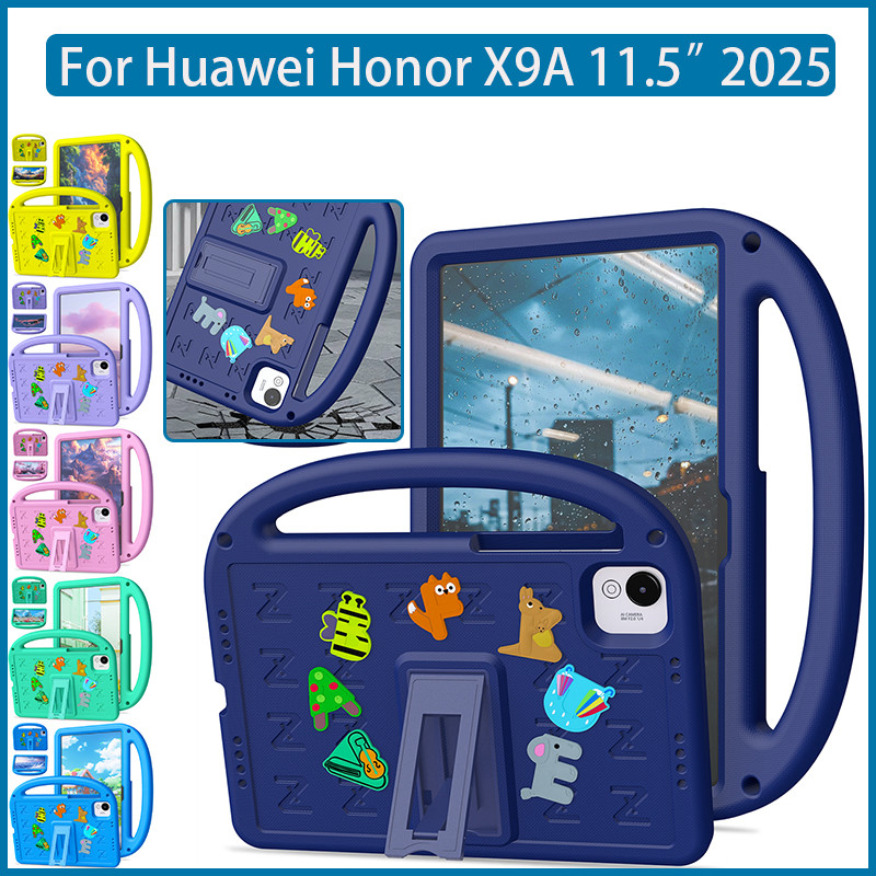 Custodia + Vetro Temperato 9H Per Honor Pad X9a 11,5″ 2025 – Cover Lonfeid