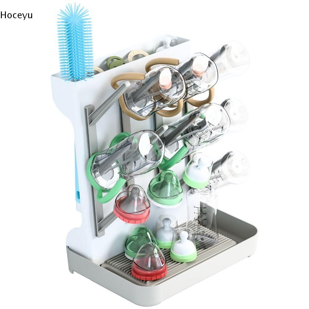 HOCEYU Baby Bottle Drying Rack, Space Saving Vertical Drying and ...