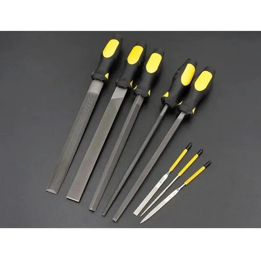 STANLEY TK910-23C File Set 8Pcs&Storage Bag Flat file/Round/Half Round ...