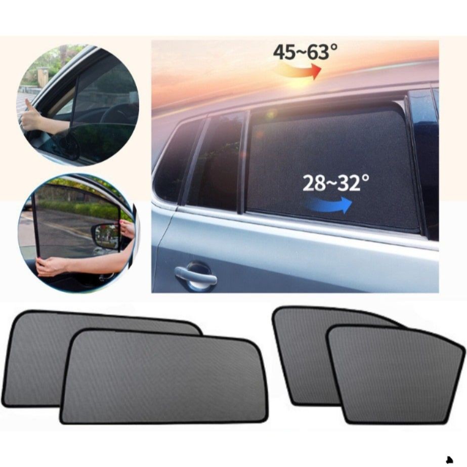 Vinfast VF3 2024 2025 2026 car sunshades - set of 4 magnetic suction ...