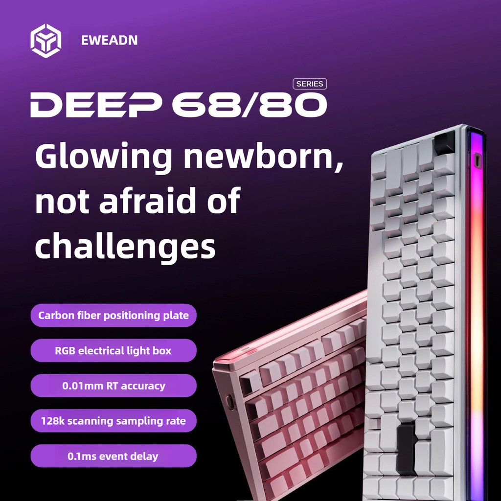 EWEADN DEEP68/80 Magnetic Switch Keyboard Mechanical Gaming Esports ...