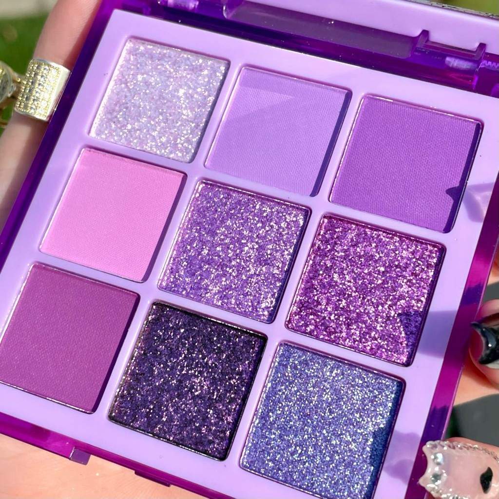 INSFANY Raspberry Jam Purple Nine Color Eye Shadow Eye Modif INSFANY ...