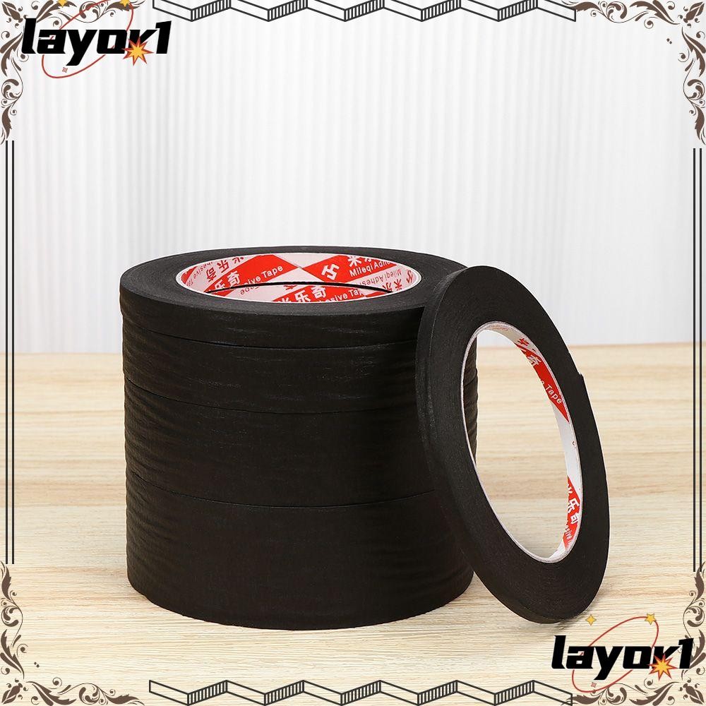LAYOR Masking Tape Temperature Resistance Writable Painter Decor DIY ...