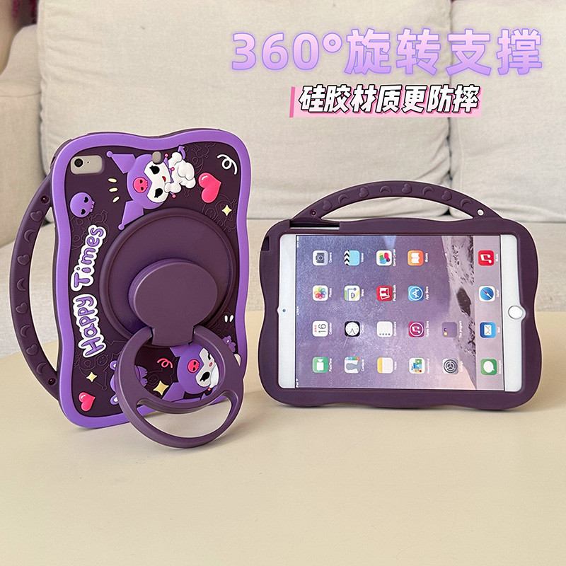 Custodia Cover Per Honor Pad X8a 11 Pollici – Morbida Silicone TPU Con Supporto, Viola, Ultra Leggera - 5